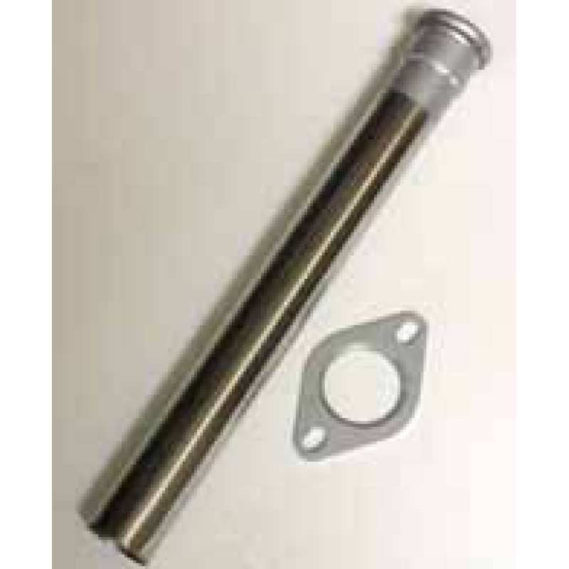 UIT027A RC40 linkpipe RVS vanaf kat